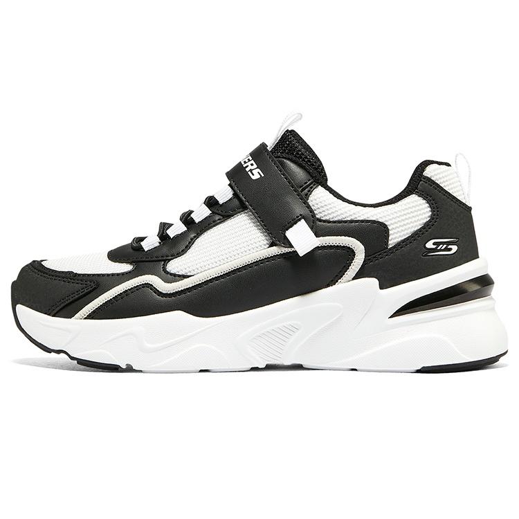 (GS) Skechers Bob s Bamina Black White Kids 406118L-BKW EU 35