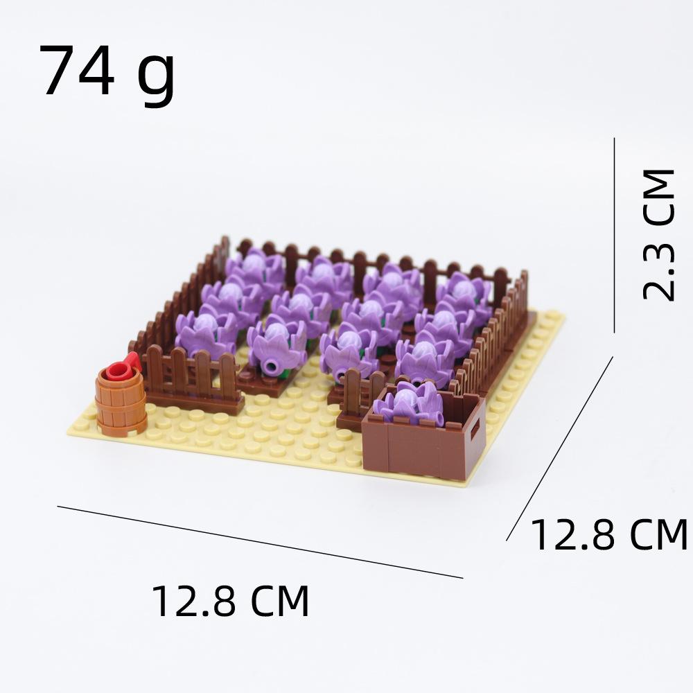 

Огород, тыква, виноград, небольшая гранулированная ферма, сборный блок для сада, сцена для цветника, микроландшафт