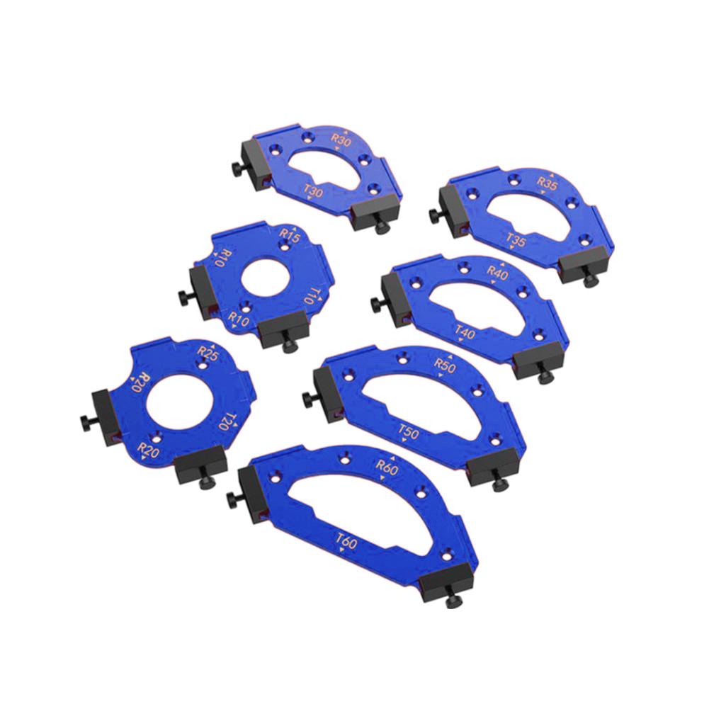 Angle Trimming Template Corner Positioning Tool Cabinetry Applications Inner R Angles Creation Outer R Angles Creation