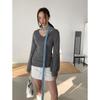 Dorothy Korean V-Neck Spring Solid Sweater - Women's Knitted Straight Waisted Top