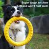 Dog Fetch Toy Bite-resistant Flying Disc Teething Ball Chew Toy Tug-of-War Ring