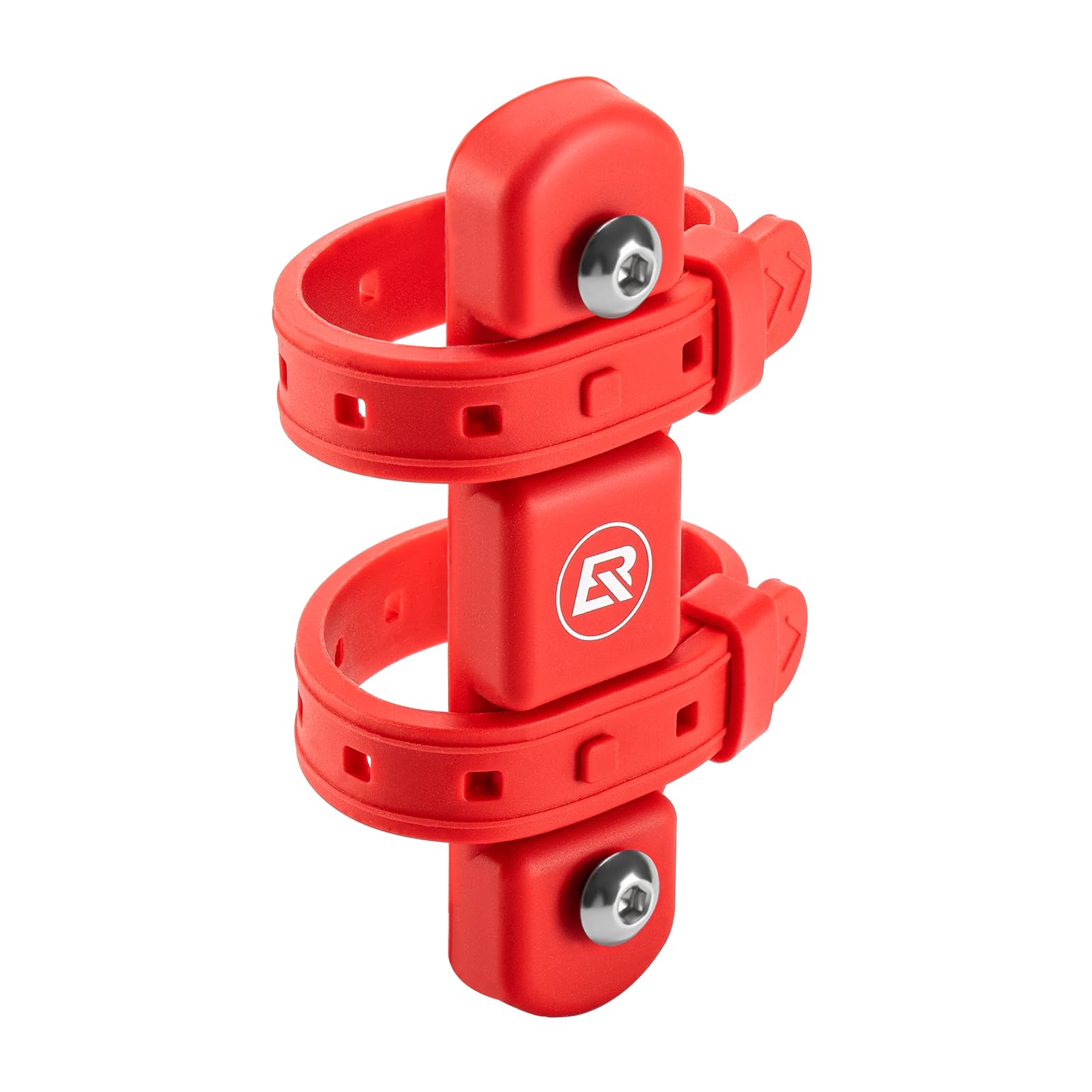 

ROCKBROS Bicycle Bottle Cage Bottle Cage Extension Drink No Drilling Includes Installation Compatible with Frame Diameters Road and Folding Red