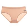 Women's Underwear Seamless One Piece Pure Cotton Crotch Medium Low Waist Solid Color Large Thin  Breathable Cotton Briefs Summer