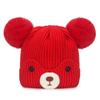 NORTHWOOD Winter Warm Baby Fur Ball Knitted Hat Cute Boys Girls Cold-proof Woolen Knitted Beanies Hat Soft Children's Hat