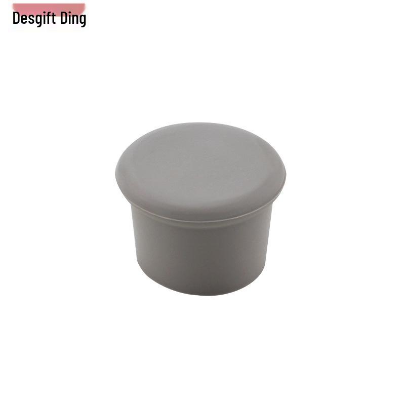 

Eco-Friendly Silicone Wine and Beer Bottle Stopper - Red Rubber Sealing Cap with Freshness Lid.