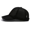 Summer new large mesh baseball cap flip hemming sun hat breathable sun hat trendy men's cap