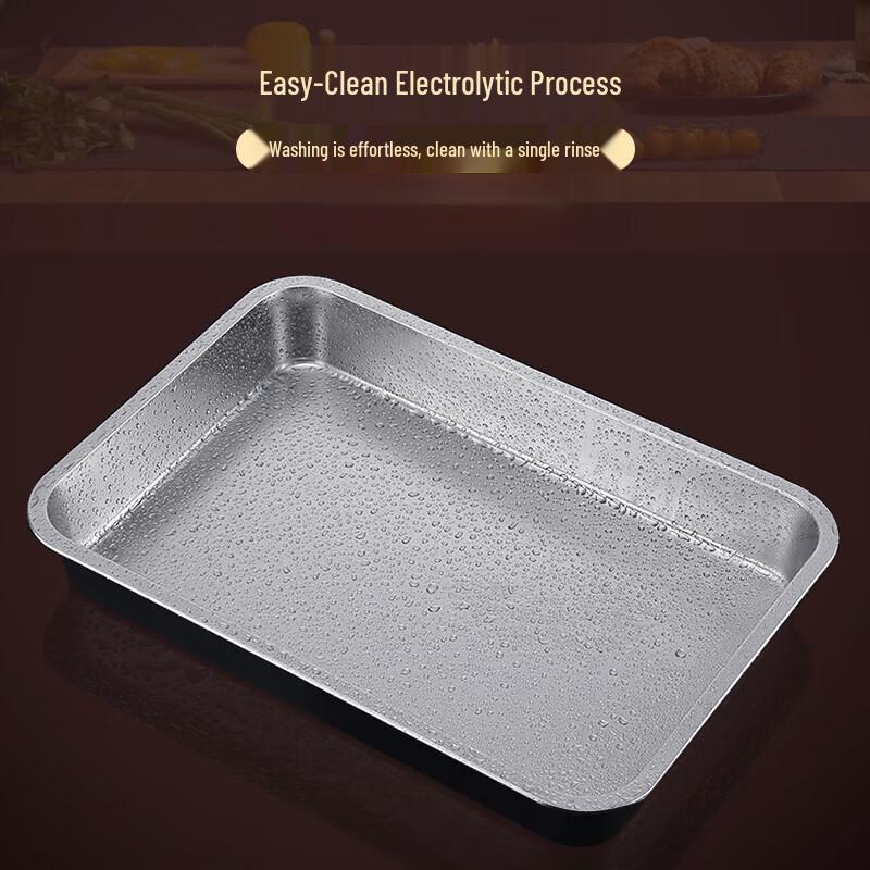 Stainless Steel Square Serving Dish with Lid