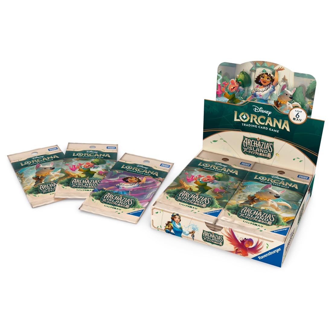 

TAKARA TOMY Disney Lorcan TCG Японская версия Бустерный набор Аркадия и Волшебный остров КОРОБКА