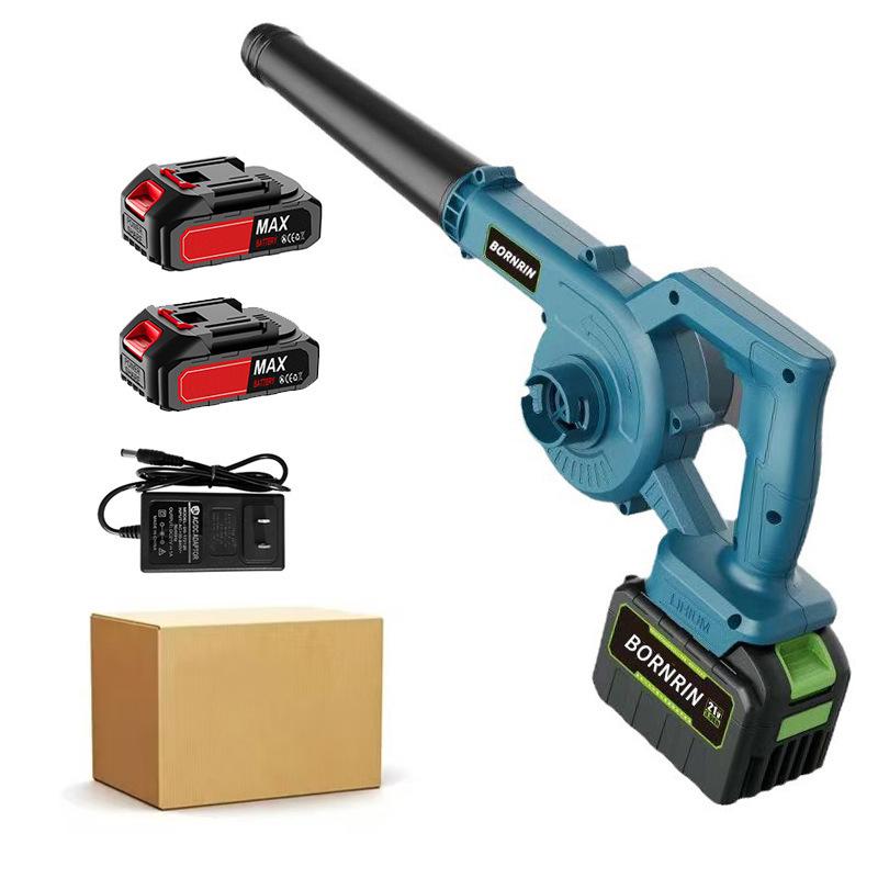 High-Power Dual-Use Electric Blower: Lithium Battery, Strong Blower & Vacuum for Dust Removal In Homes & Industry