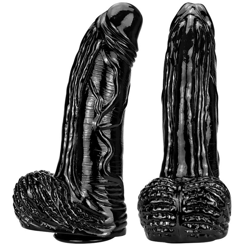 39*10 cm Kvinnelig Giant Anal Expansion Anus Expansion Giant Anal Plug Simulation Dildo
