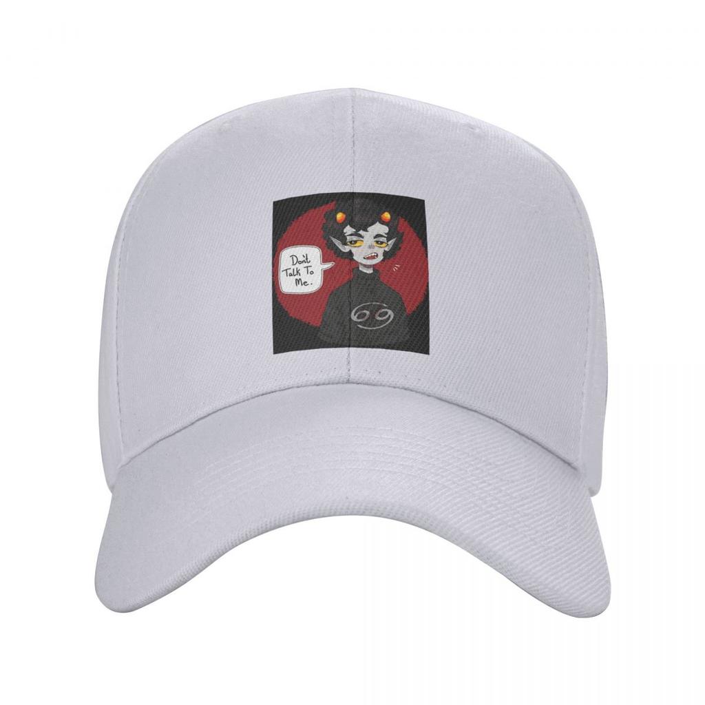 Homestucks Manga Karkat Vantas Print Baseball Caps Snapback Men Women Hats Adjustable Cap Hip Hop Baseball Hat Casquette