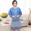 Oil-Proof Long Sleeves Cooking Apron Anti-Dust Cooking  Cover Clothing Kitchen Apron  Home