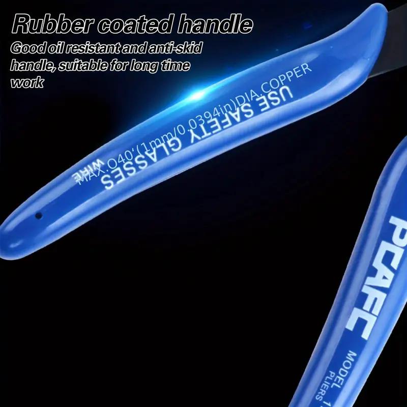 5-Inch Flush Metal Side Cutter Precision Shear Mini Nose Cutting Plier Electrical Wire Cutters Snips Pliers Tool Mini Cutters-