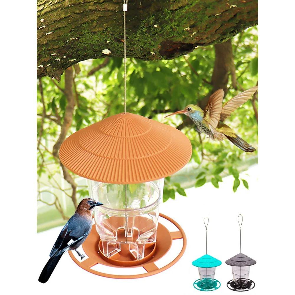 Waterproof Hanging Wild Bird Seed Feeder Bird Feeding Tool Garden Paddock Outdoor Decoration Pet Supplies Tableware Bird Feeder