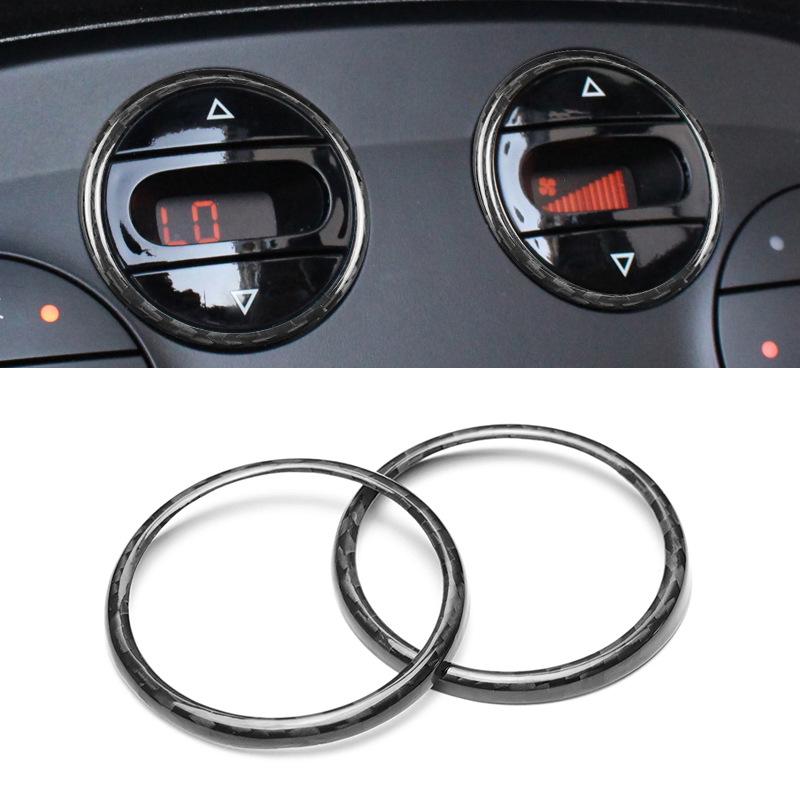 Fiat 500 A/C Panel Round Frame N-FYT-345