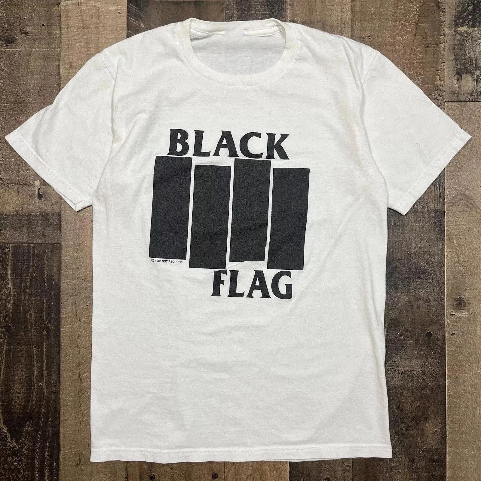 Black Flag California Punk Rock Band T Shirt Full Size S-5XL L