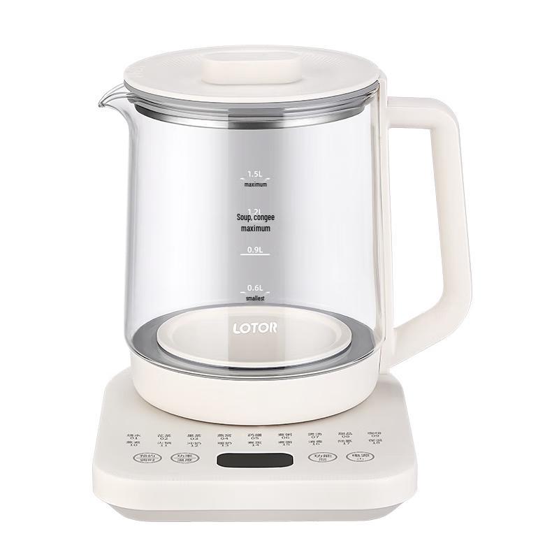 LOTOR Multi-Function Glass Health Kettle CN plug (adapter included)