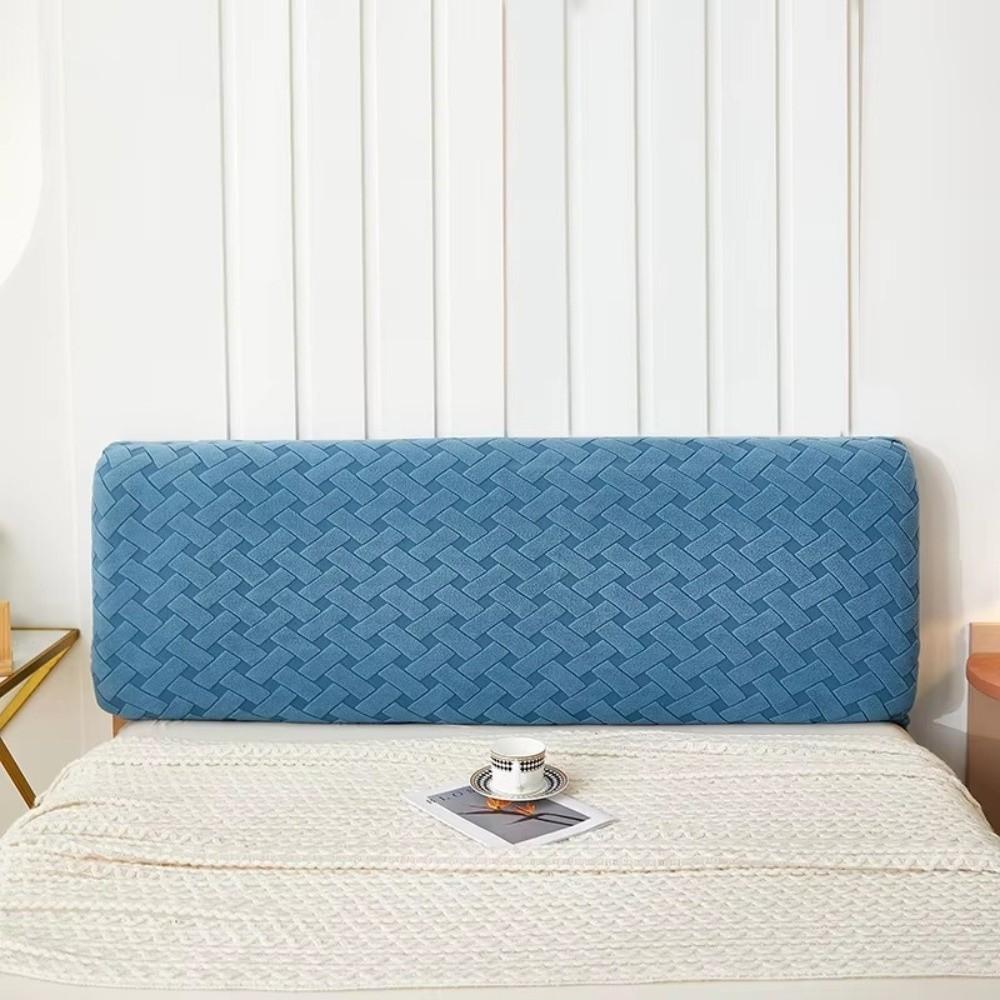 All Inclusive Bedhead Dust Cover Jacquard Bedhead Slipcovers Universal Bed Backrest Cover  Bedroom