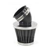 Motorcycle Scooter Air Filter 35mm 38mm 42mm 45mm 48mm 50mm Bend Elbow Neck Motor Air Filter Cleaner for 50cc 110cc 125cc 140cc