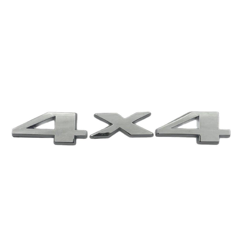 3D Metall 4x4 Autoemblem für Grand Cherokee, Wrangler, Compass - Offroad Allrad-Abzeichen