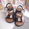 Summer Girls' Sandals, Soft-soled Children's Open-toe Fashion Princess Shoes