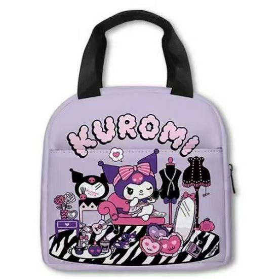 Термосумка для ланча Sanrio Kuromi для детей - Сумка для пикника/Бенто