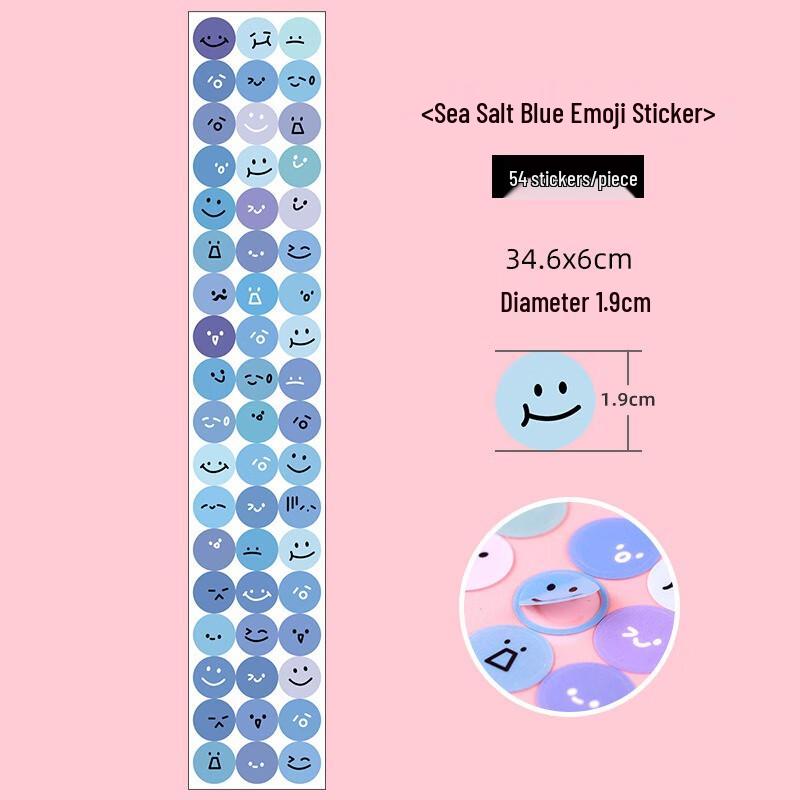 Emoji DIY Stickers Set