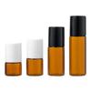In stoc: Sticle maronii cu bilă pentru uleiuri esențiale – Disponibile în mărimi de 1ml, 2ml, 3ml, 5ml, Perfecte pentru mostre și dozare portabilă.