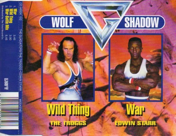 CD GLADIATORS, EDWIN STARR & TROGGS - War / Wild Thing CDWEEK103 Weekend Records 1993 UK Rock Used