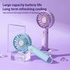 New F70 Mini USB Rechargeable Handheld Fan, Portable Desktop Pocket Fan for Bedside, Travel Outdoor