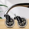 1PCS Office Chair Caster Wheels 10MM 11MM Swivel Rubber Caster Wheels Replacement Soft Safe Rollers Furniture Hardware
