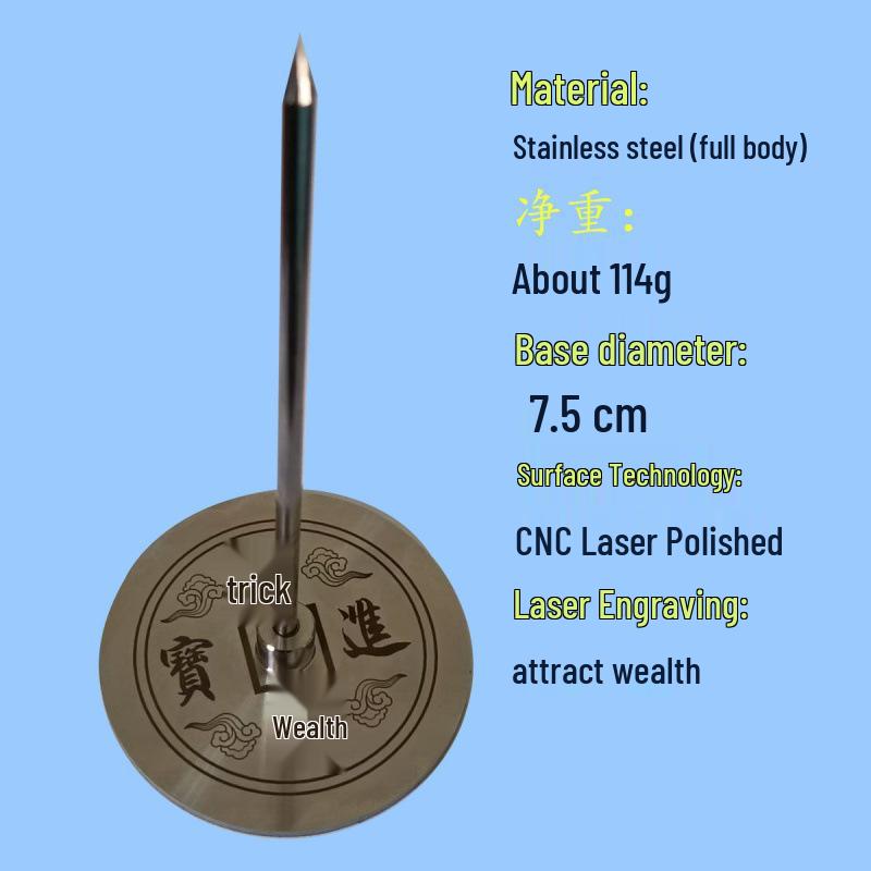 Thickened Stainless Steel Ticket Holder and Receipt Fork