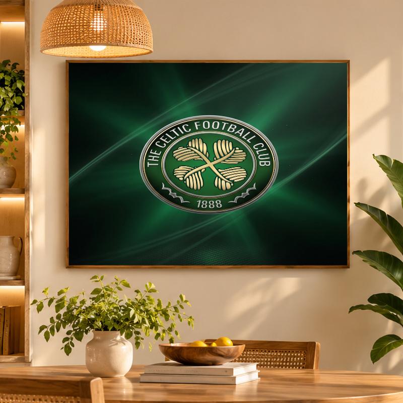 5D Diamond Painting Celtic FC DIY Full Drill Diamond Art Kit Home Decoration