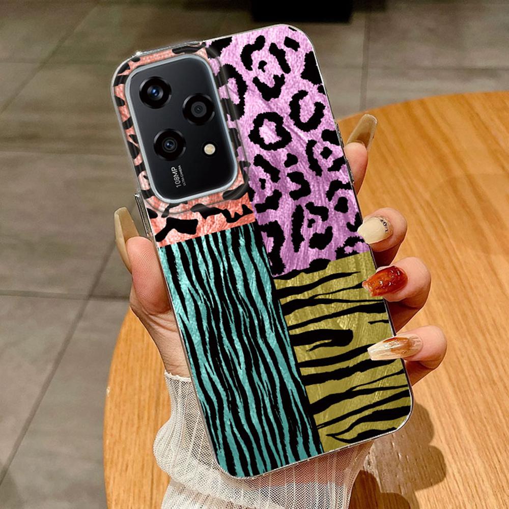 Bunte Schmetterling Farbverlauf Hülle Für Huawei Honor 400 200 Magic5 Lite 200 Pro X9a X9c X8a Handyhüllen Weiche Silikon Stoßstange Harte PC Rückseite