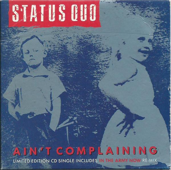 

CD STATUS QUO - Ain t Complaining 8702262 Vertigo 1988 Europe Soul/Funk Used