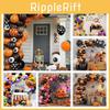 Amazing Halloween Decoration Supplies With Colorful Emulsion Balloons