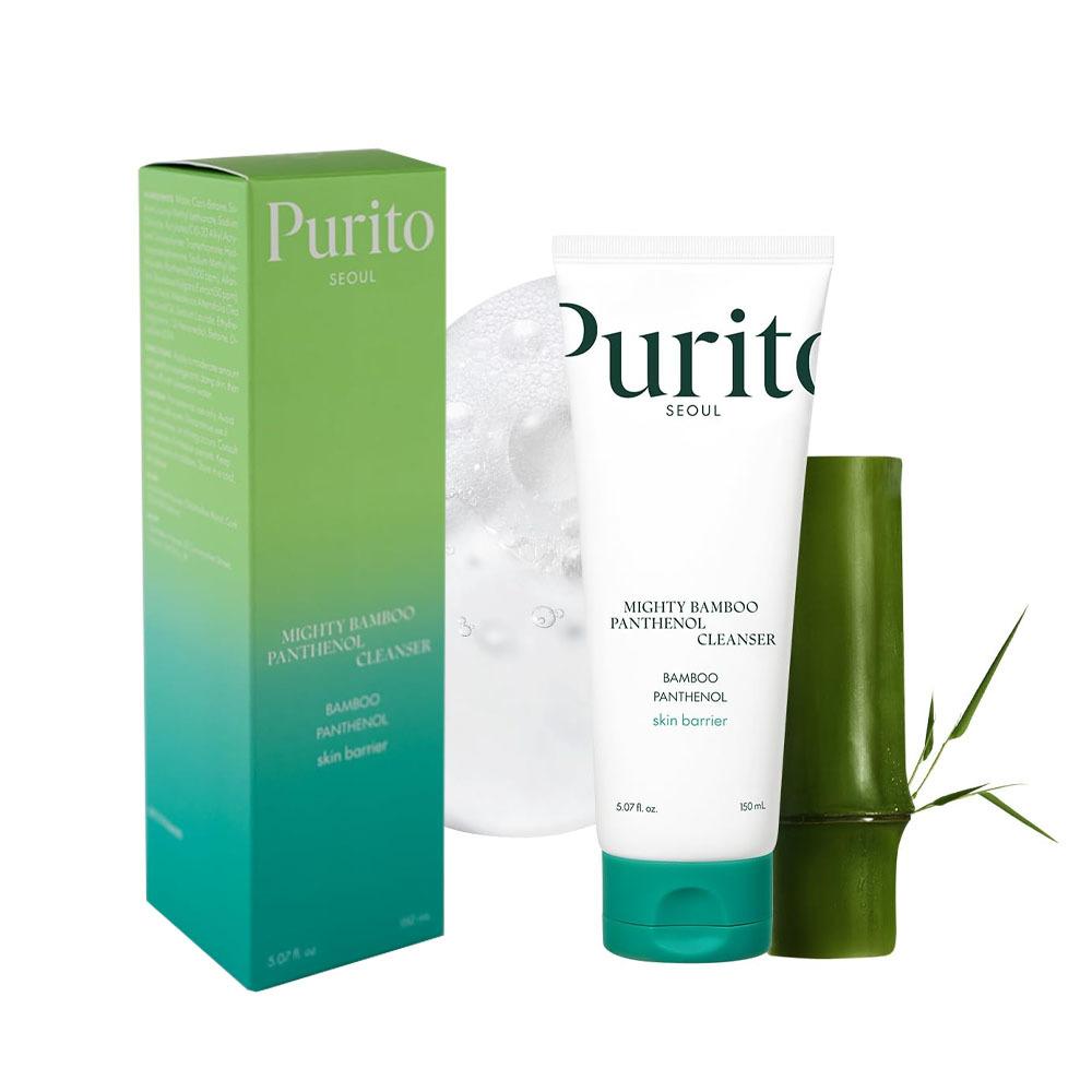 Purito SEOUL Mighty Bamboo Panthenol Cleanser (150ml) / Nourishing, Moisturizing, Korean Cosmetics, Kbeauty