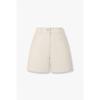 Studio Tomboy Denim Twill Back Banded Shorts  9176262983ct 