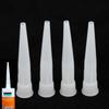 20/40/60Pcs Universal Caulking Gun Nozzles Plastic Glass Glue Nozzles Sealant Silicone Caulking Tips Seam Caulking Tools