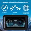 Hochleistungs-Motorrad-Dashcam CarPlay, HD-Aufnahme, Antibeschlaglinse, Nachtsicht, Wasserdichtes Design, Schleifenaufnahme
