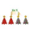 European & American Christmas Earrings: Cute Snowflake & Tree Designs for Women