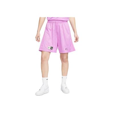 SS23 High Basketball Series Solid Logo Quick-Dry Breathable Mesh Casual Sports Basketball Shorts Women Shorts Light-Purple Red DX3949-532