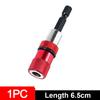 1/6x Hex Shank Magnetic Screwdriver Bit Holder Adjustable Screw Depth Extension Bar 1/4 Inch Power Drill DIY Tool Quick Release