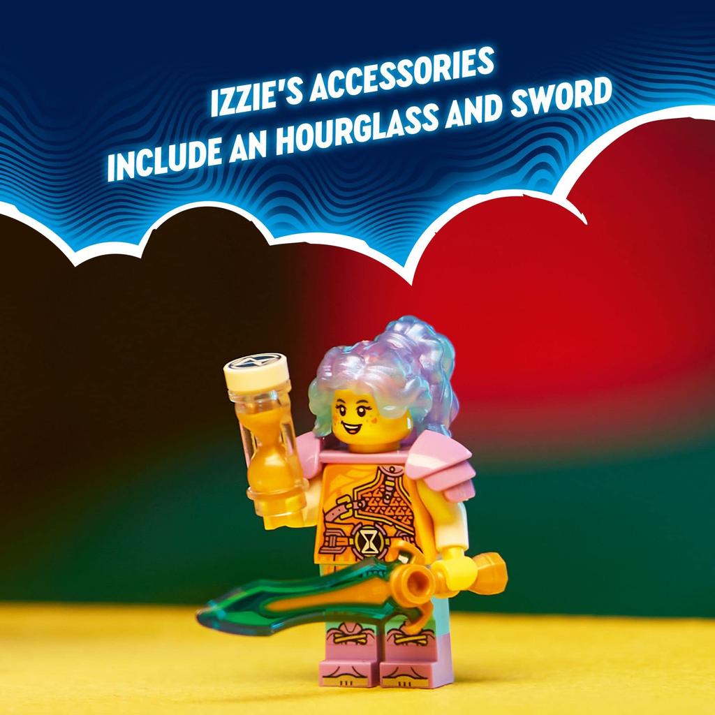 LEGO DREAMZZZZ Izzy and Bunchu the Bunny Building Toy 2 Ways To Includes Grimspawn and Izzy Mini Gift for Kids Ages 7 and Up 71453 Set, Assemble,