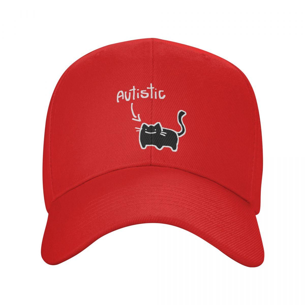 

Autistic Cat Animal Autism And ADHD Awareness Baseball Caps Fashion Men Women Hats Outdoor Cap Sports Baseball Hat Casquette One Size
