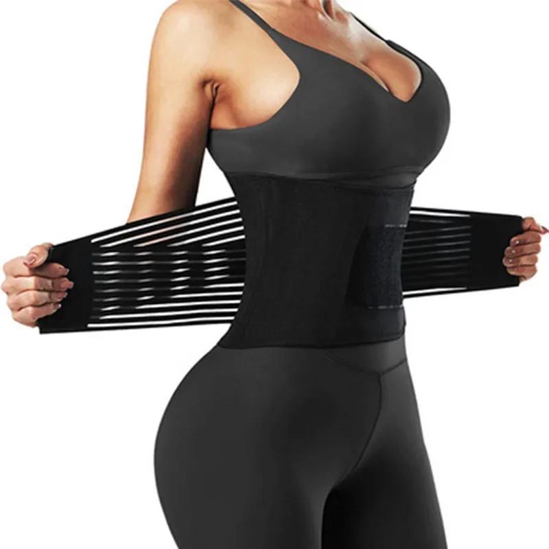 New Women's Personal Waist Reducer Waist Training Slimming Sleeve Sports Sweat Waist Shaping Weight Loss Sports Belt Shaping
