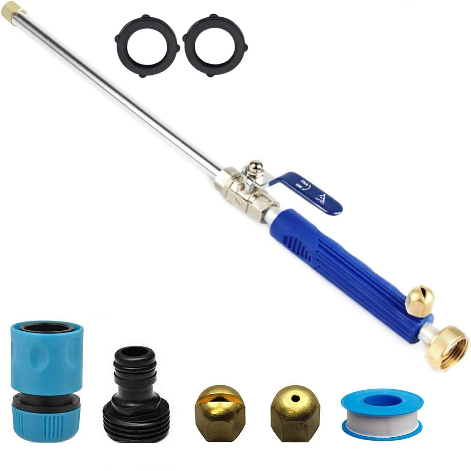 

Модернизированный пистолет для мойки высокого давления, насадка для мойки высокого давления, насадка для водяного шланга One Size