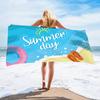 Quick-Drying Beach Towel Popular Palm Leaf Beach Towel Digital Printing Process Bath Towel