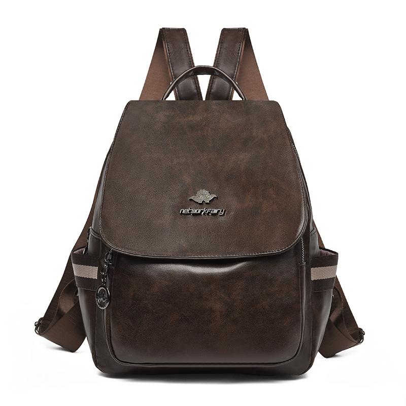 Rucksack mit großem Fassungsvermögen für den lässigen Pendelverkehr, einfacher und trendiger Rucksack, modischer Schulrucksack für Studenten