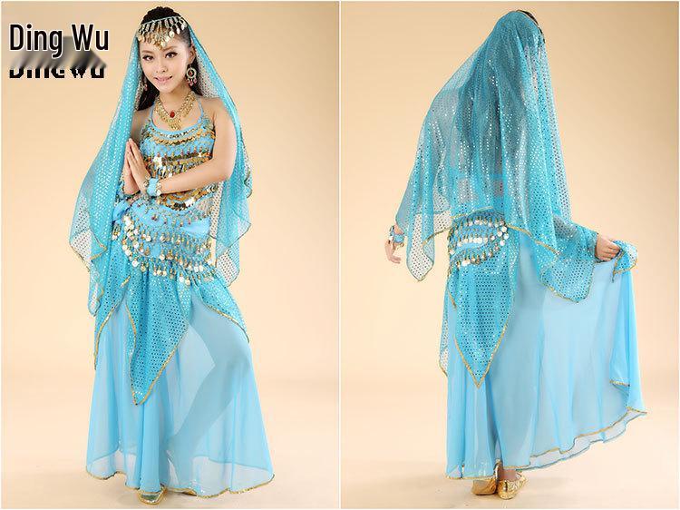 Women's Adult Belly Dance Costume Set - Little Chili Bra & Skirt